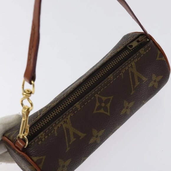 LOUIS VUITTON Monogram Papillon Pouch LV Auth BD2167 - Picture 7 of 16